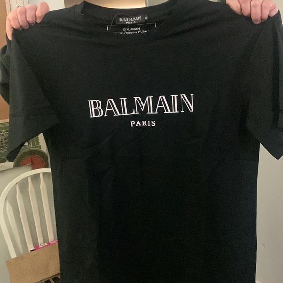 Black Balmain T - Picture 2 of 5